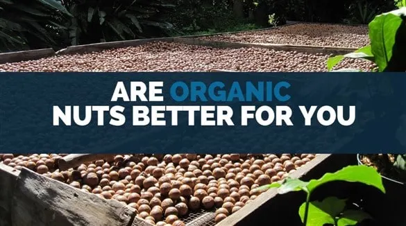 are organic nuts better for you