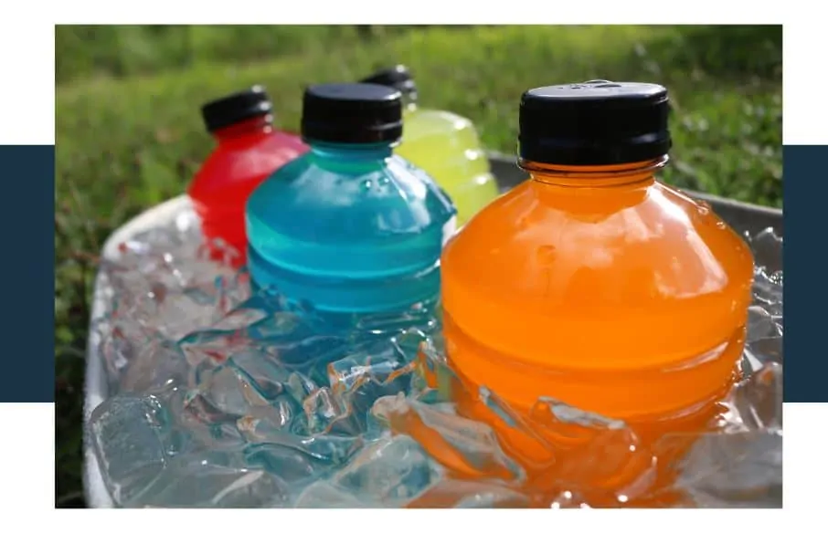 avoid sports drinks when fasting