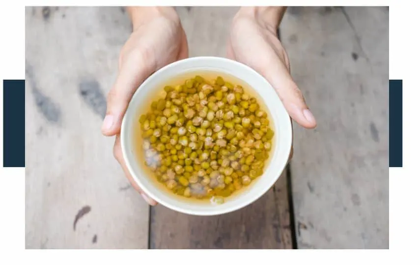 What do mung beans taste like