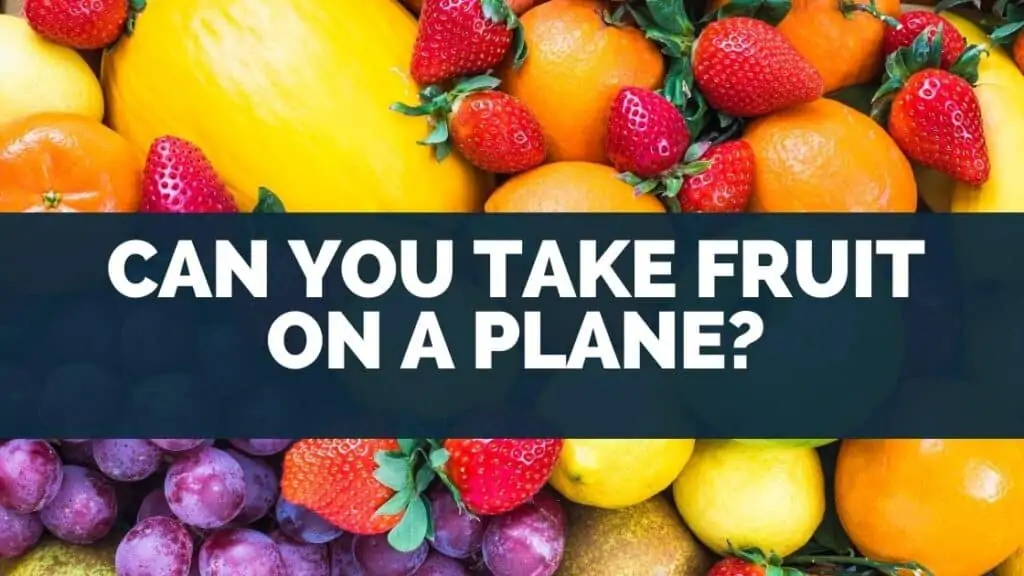Can You Take Fruit on a Plane