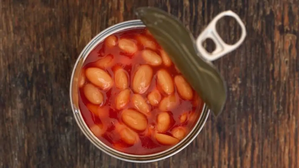Does rinsing canned beans reduce nutrients