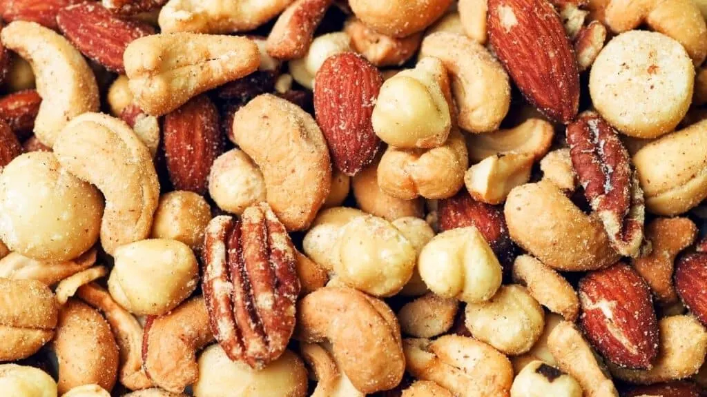 How many salted nuts should you eat in a day
