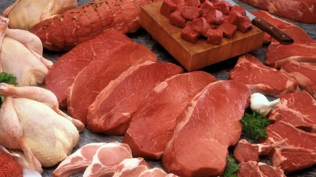 What is the nutritional role of meat in the human diet