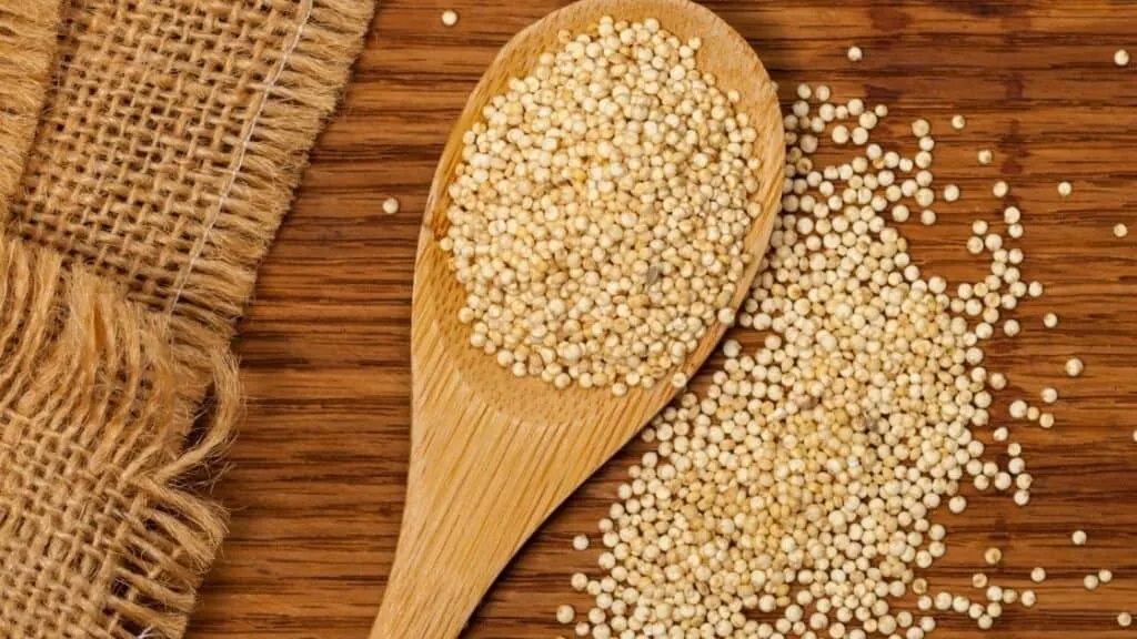 What is a healthy serving of quinoa