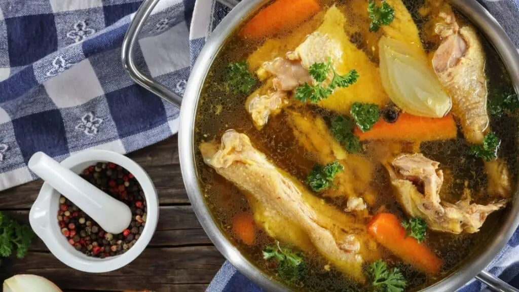 How can you improve the nutrient quality of vegetable broth