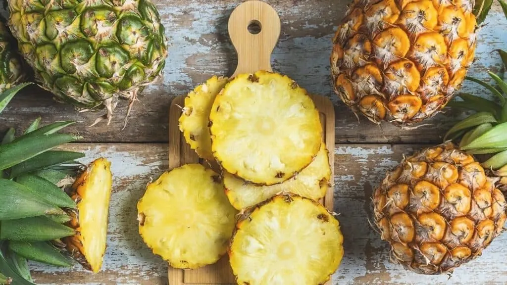 What Are The Little Black Things In Pineapple