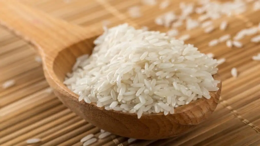 What is special about converted rice