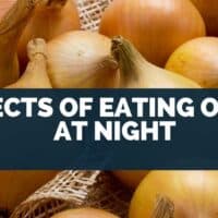 Effects Of Eating Onion At Night