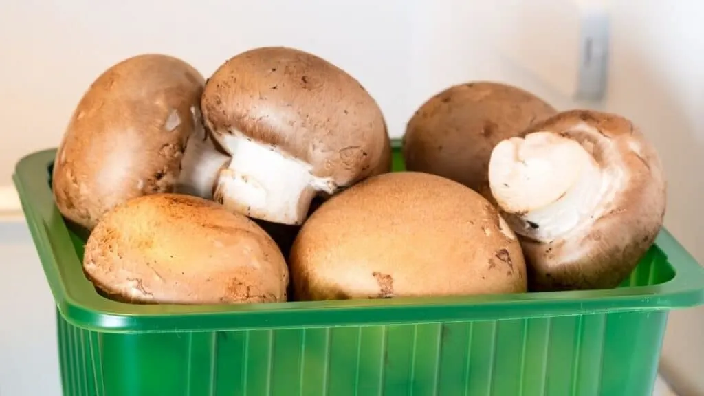 How long are mushrooms OK in the fridge