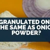 Is Granulated Onion The Same As Onion Powder