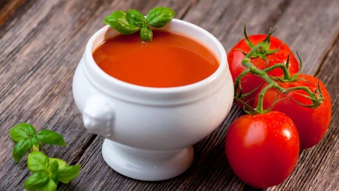 Is tomato soup good for upset stomach avoiding diarrhea 