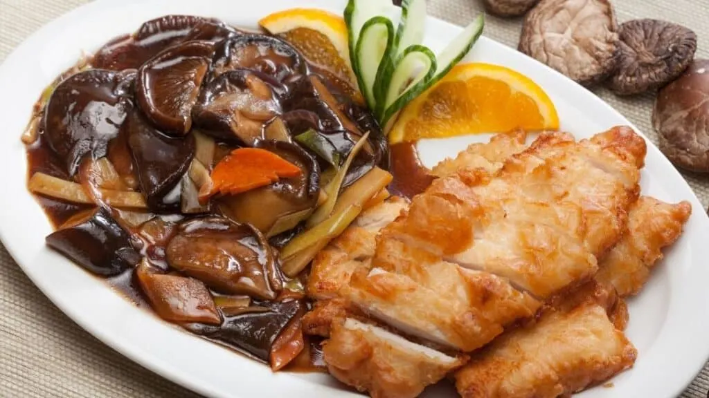 Can we eat mushrooms and chicken together