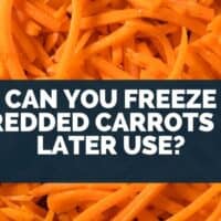 Can You Freeze Shredded Carrots for Later Use?