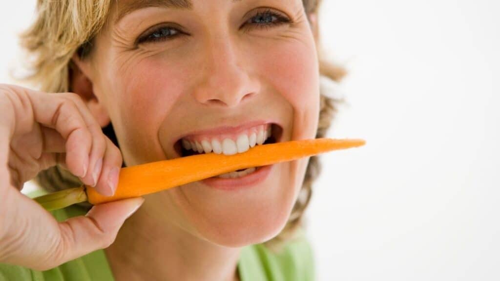 Eating one carrot per day