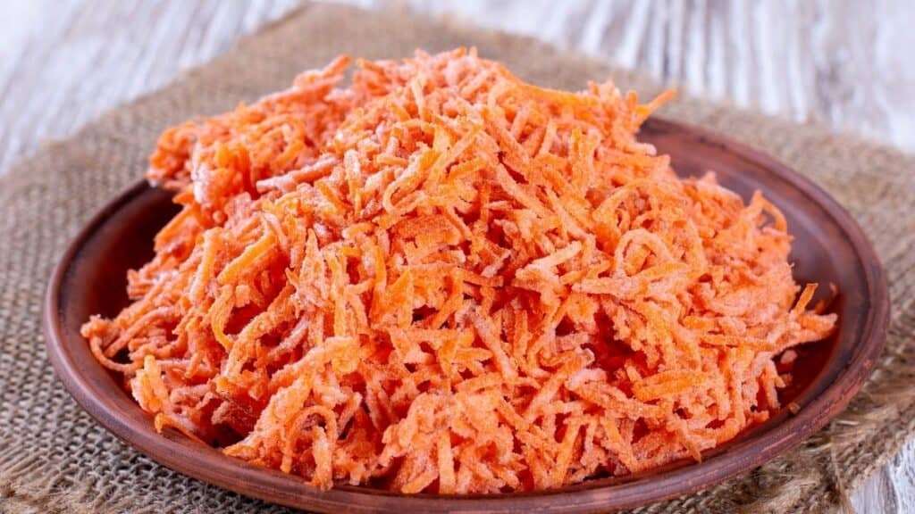 How Do You Freeze Shredded Carrots without Blanching