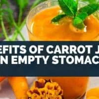 Benefits of Carrot Juice on Empty Stomach