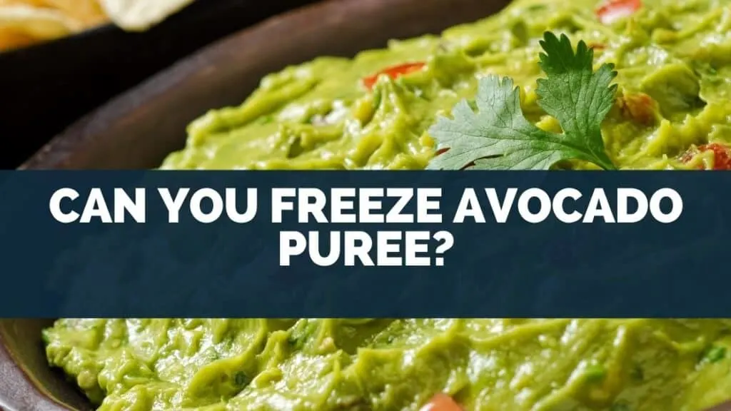 Can You Freeze Avocado Puree