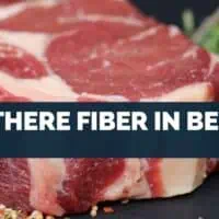 Is There Fiber In Beef?
