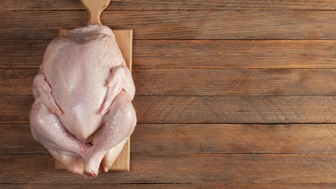 Chicken slimy after defrosting