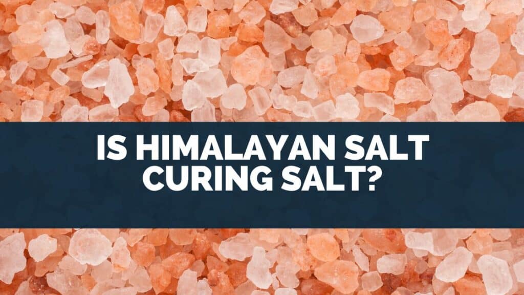 Is Himalayan Salt Curing Salt?