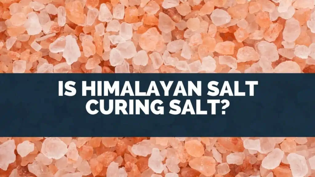 Is Himalayan Salt Curing Salt?