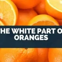 The White Part Of Oranges
