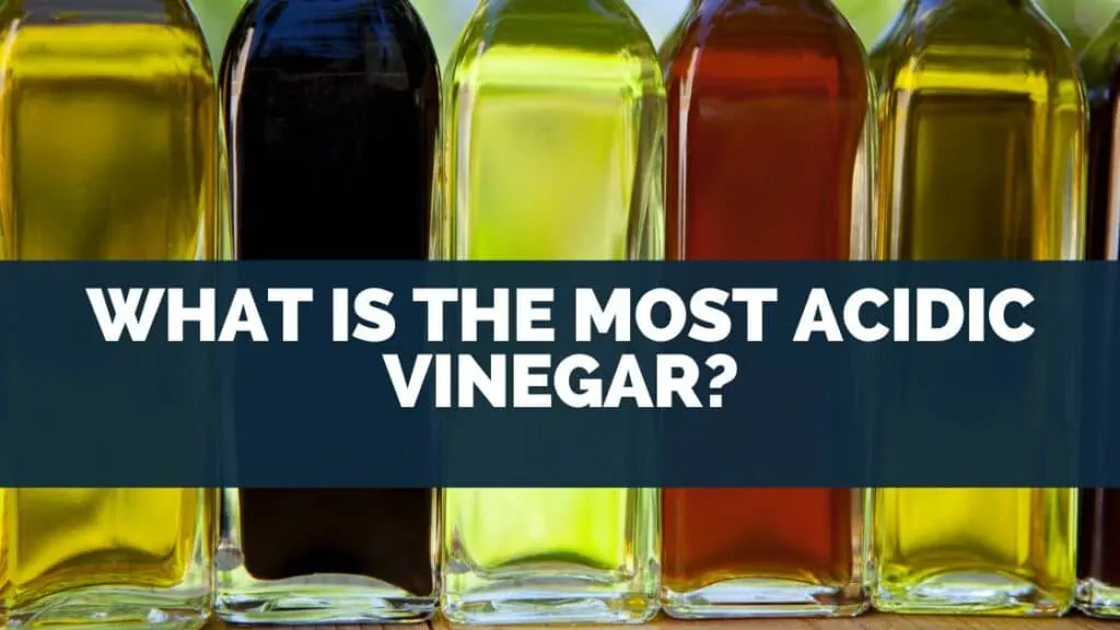 What Is The Most Acidic Vinegar?