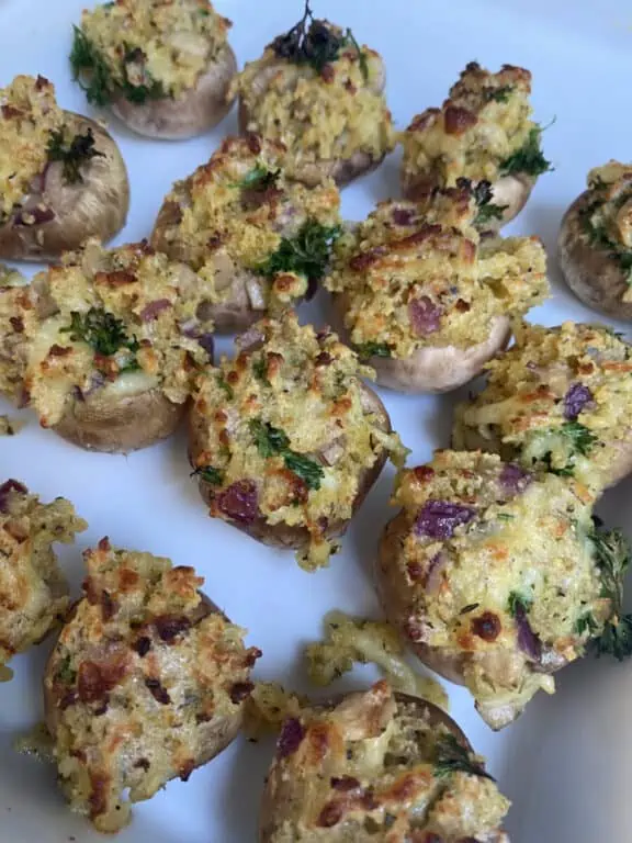 Baked stuffed mushroom recipes