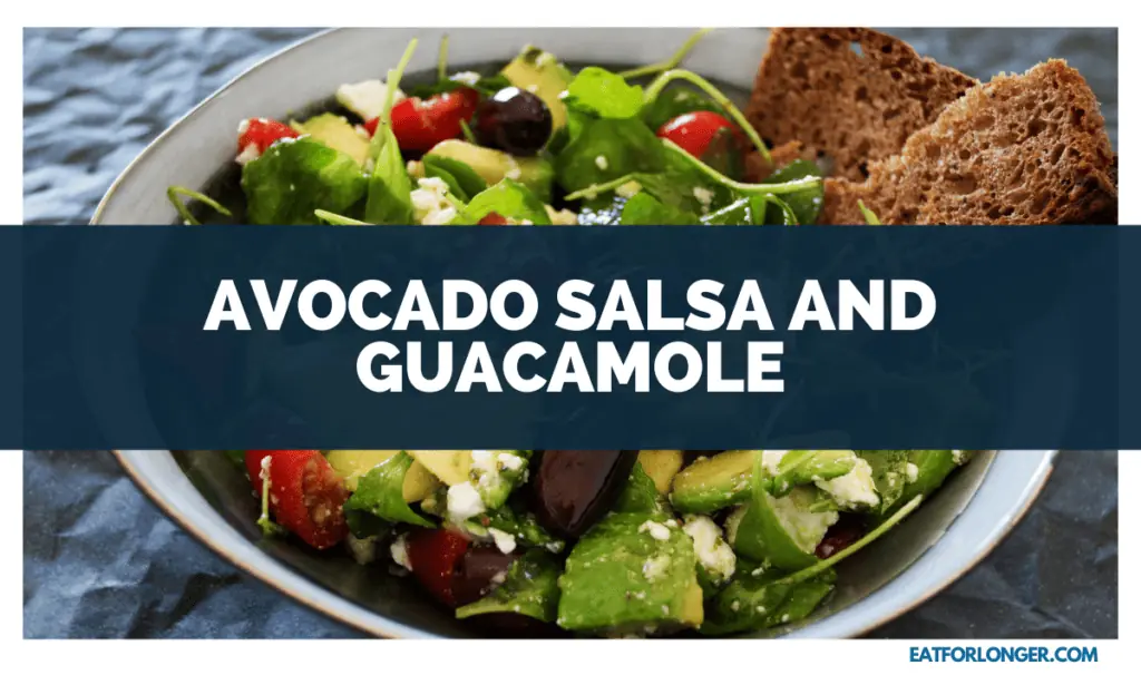 Avocado Salsa and Guacamole
