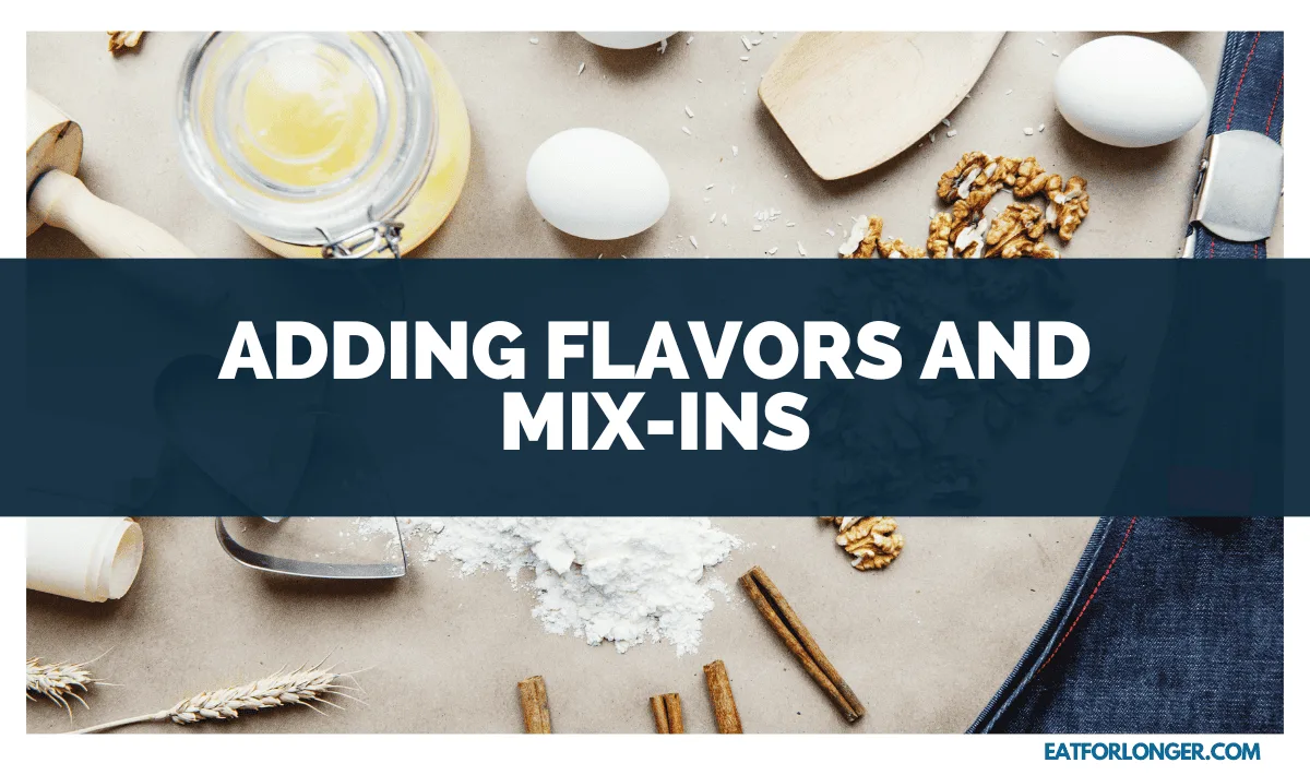 Adding Flavors and Mix-ins