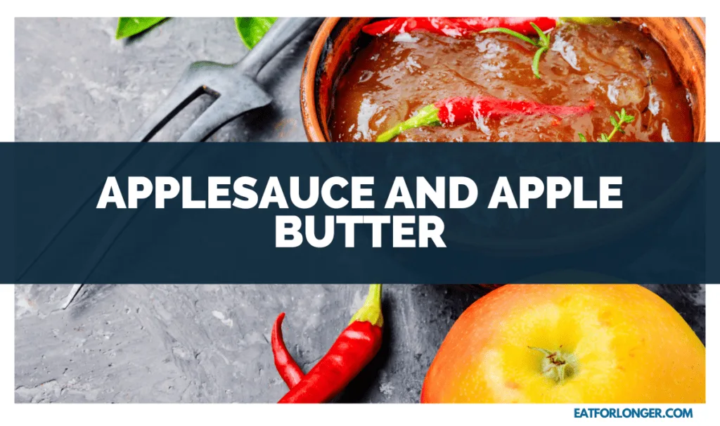 Applesauce and Apple Butter