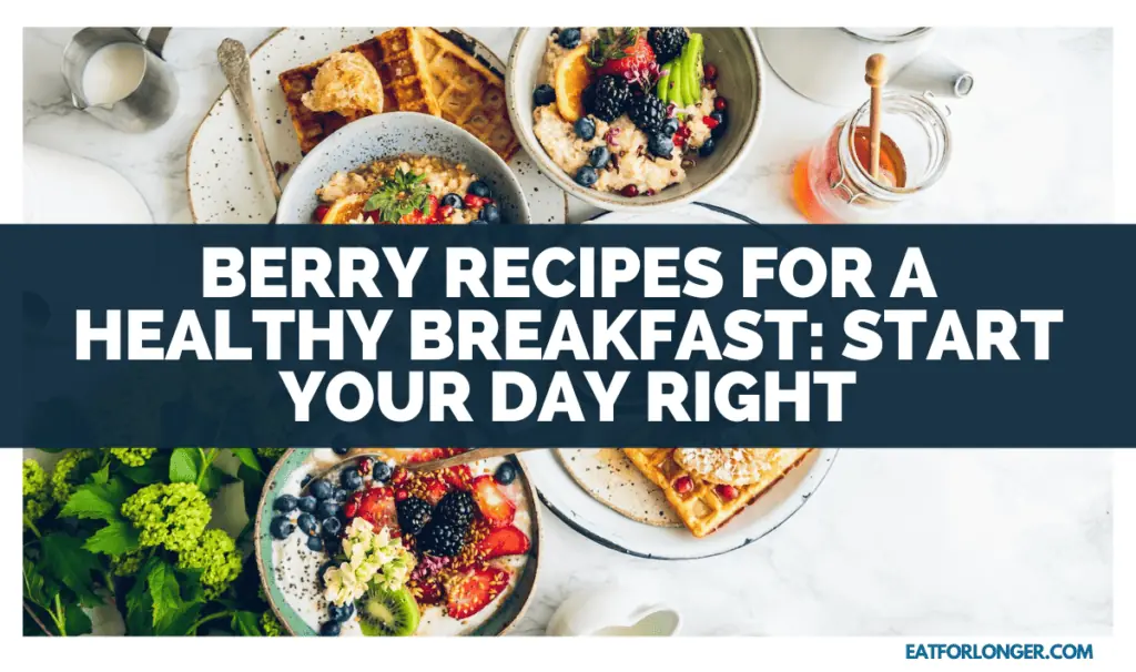 Berry Recipes For A Healthy Breakfast_ Start Your Day Right