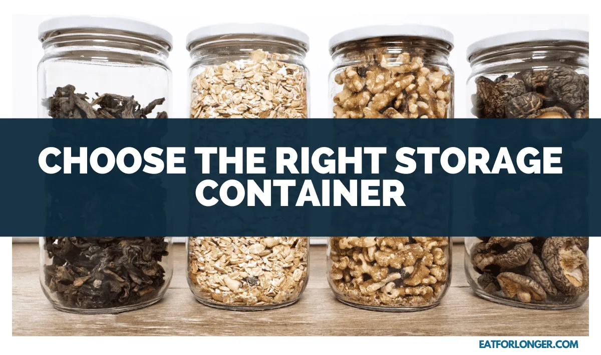 Choose the Right Storage Container