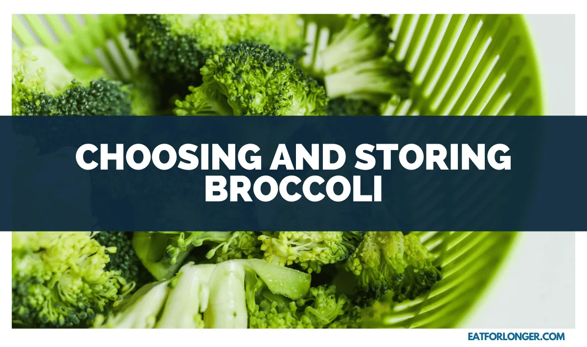 Choosing and Storing Broccoli