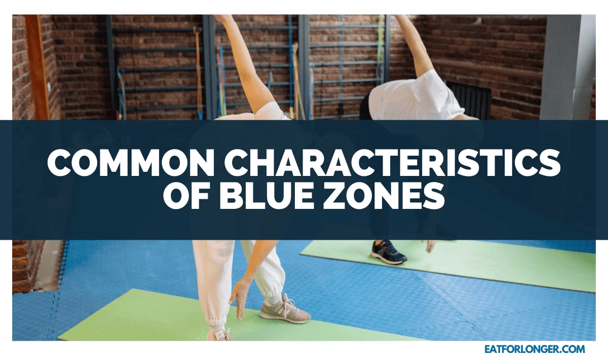 Common Characteristics of Blue Zones