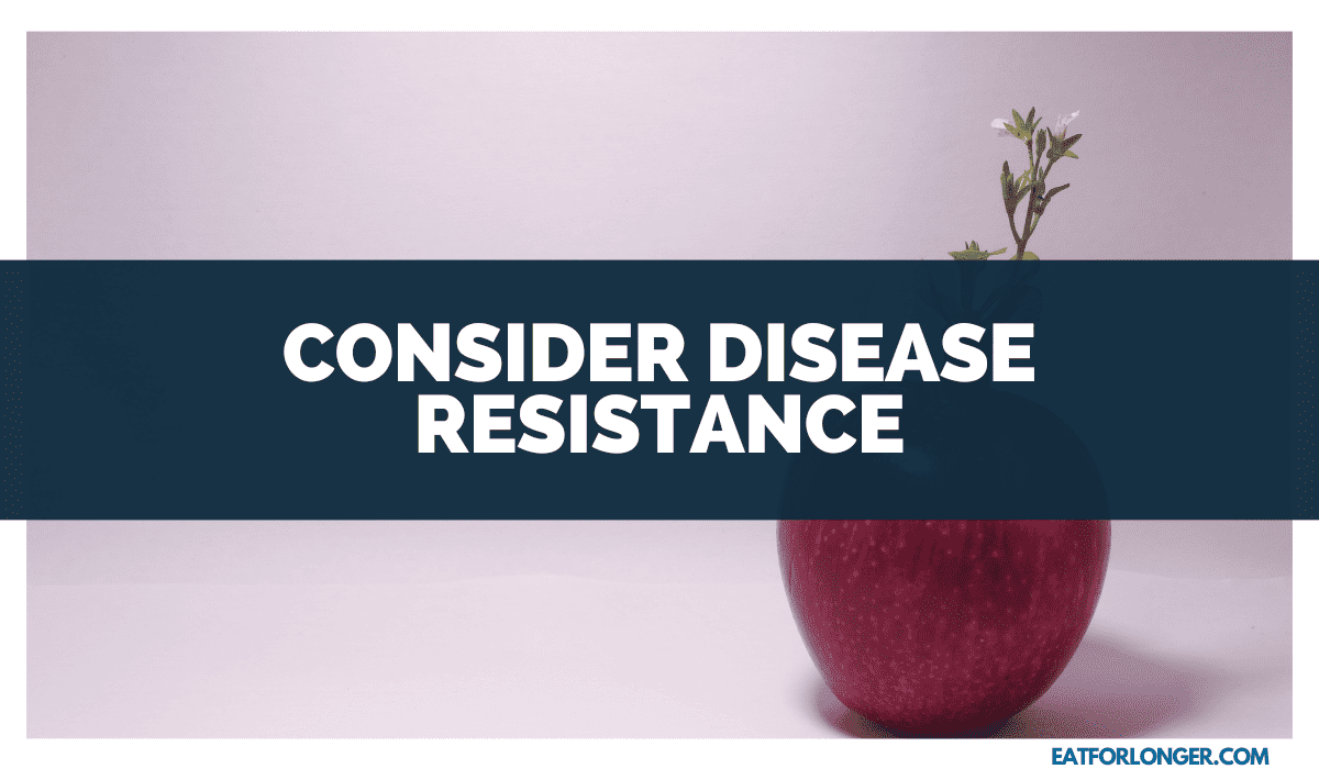 Consider Disease Resistance
