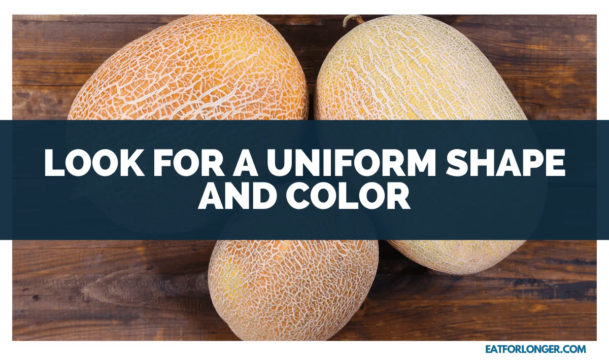 Look for a Uniform Shape and Color