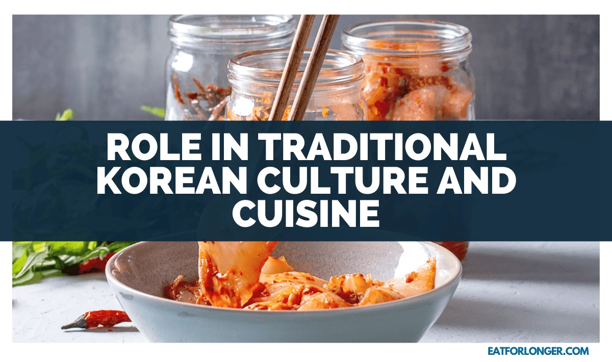Role in Traditional Korean Culture and Cuisine