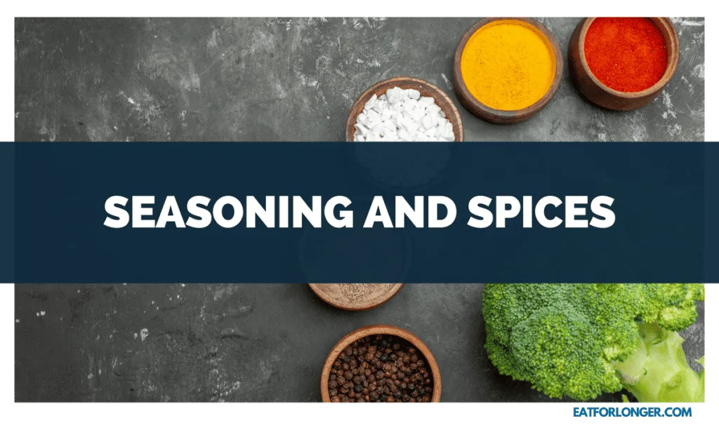 Seasoning and Spices