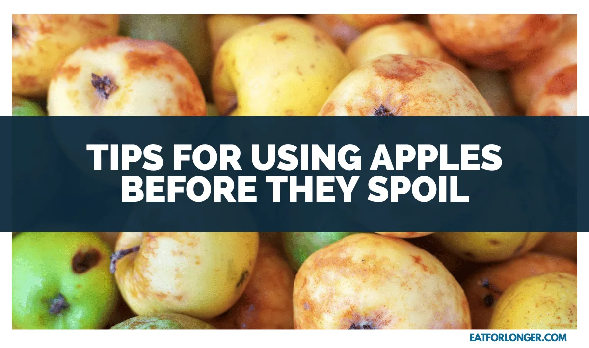 Tips for Using Apples Before They Spoil