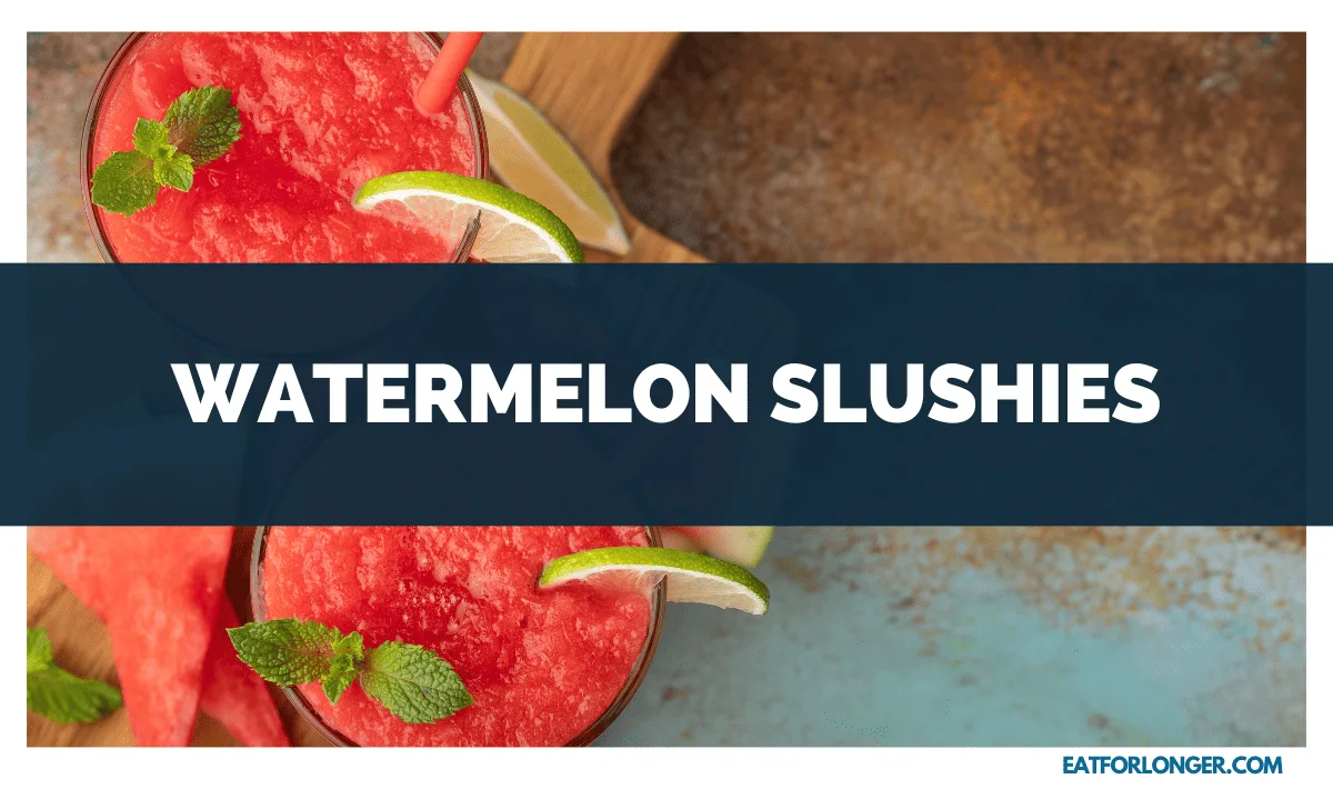 Watermelon Slushies