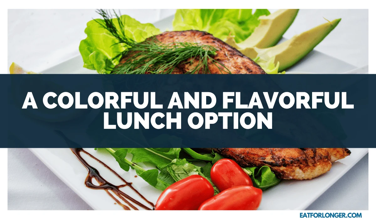 A Colorful and Flavorful Lunch Option