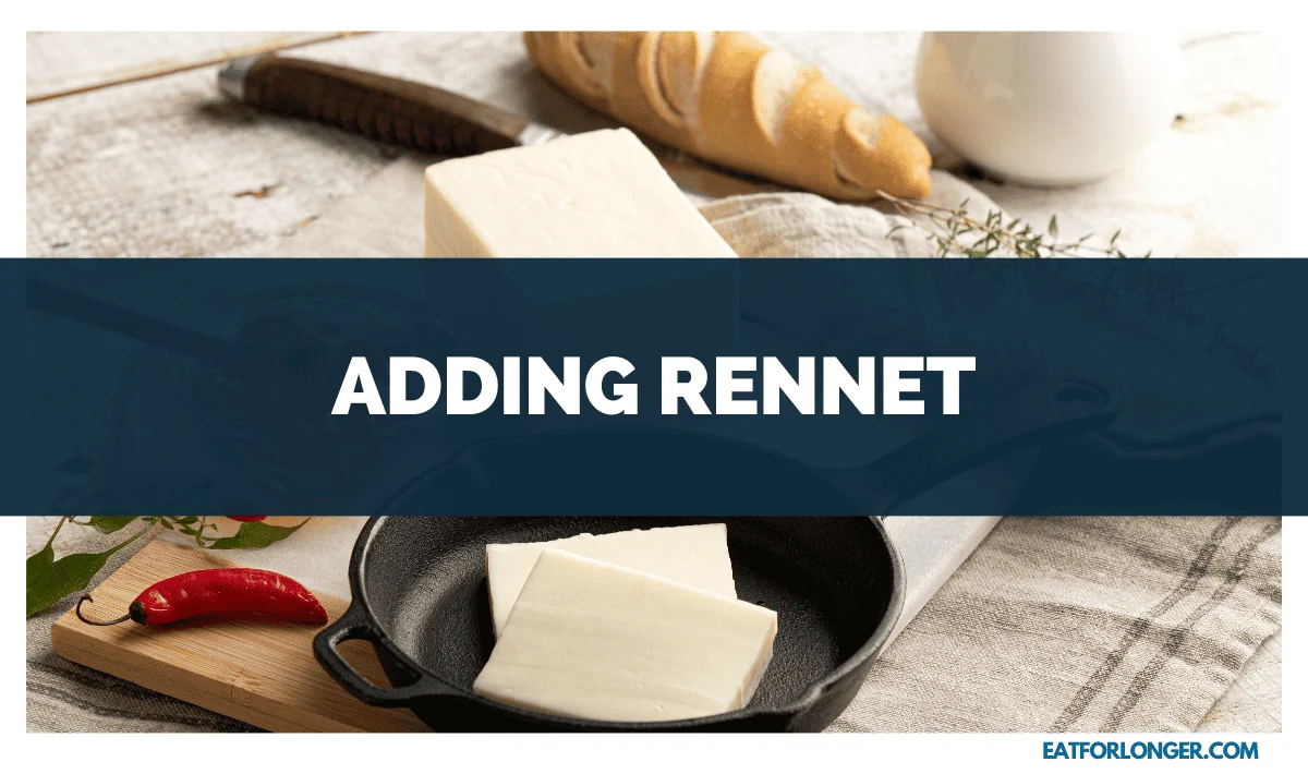 Adding Rennet