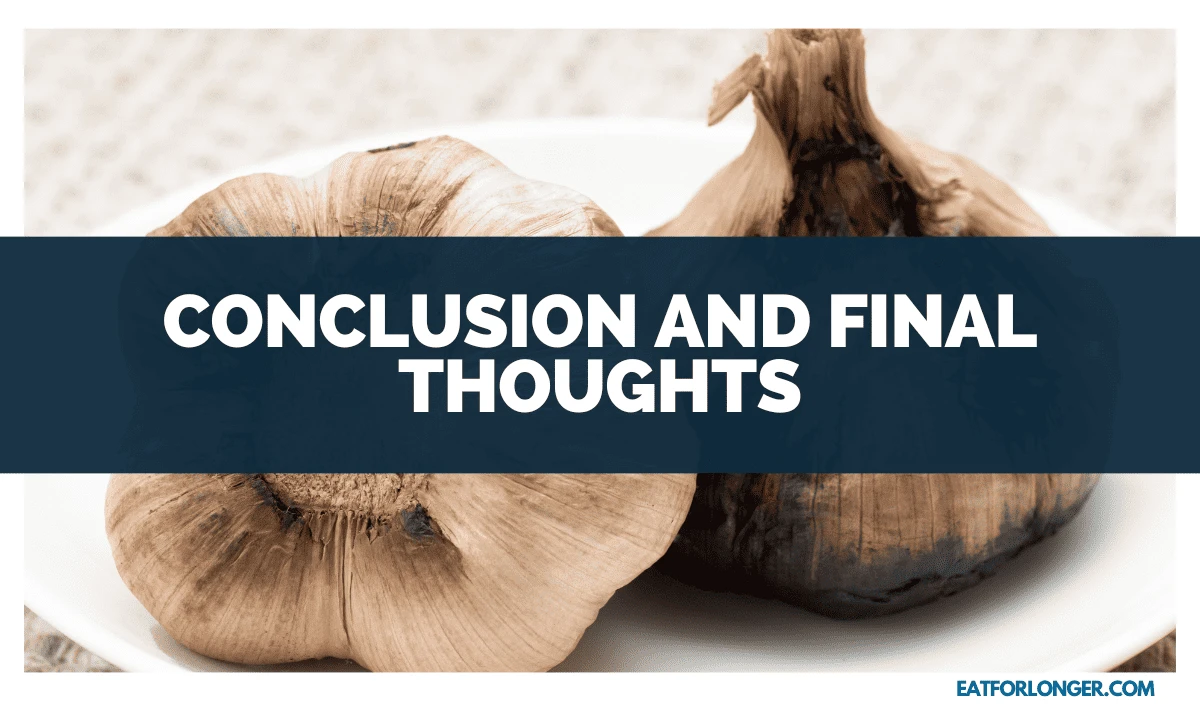 Conclusion and Final Thoughts