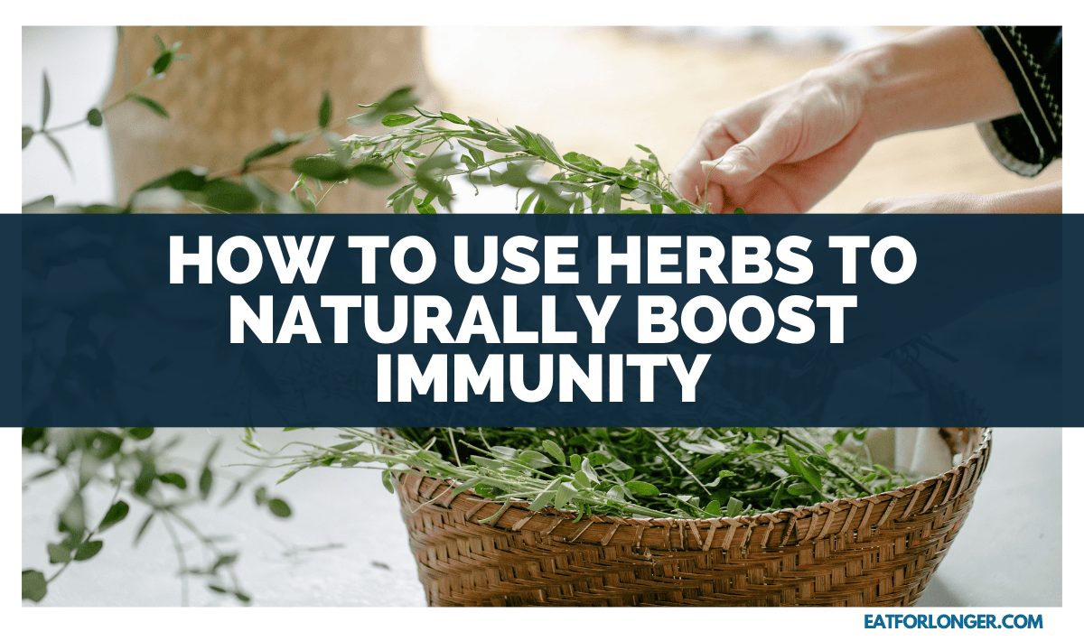How To Use Herbs To Naturally Boost Immunity